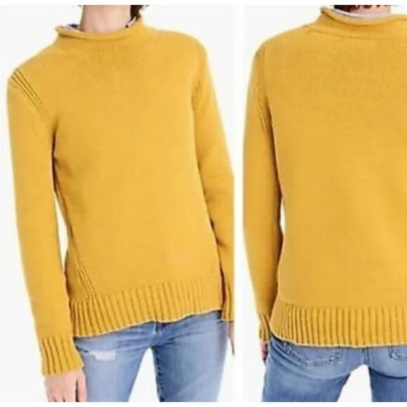 J. Crew Always XXS Women's 1988 rollneck™ sweater Fisherman Coastal Cabin - Picture 1 of 8